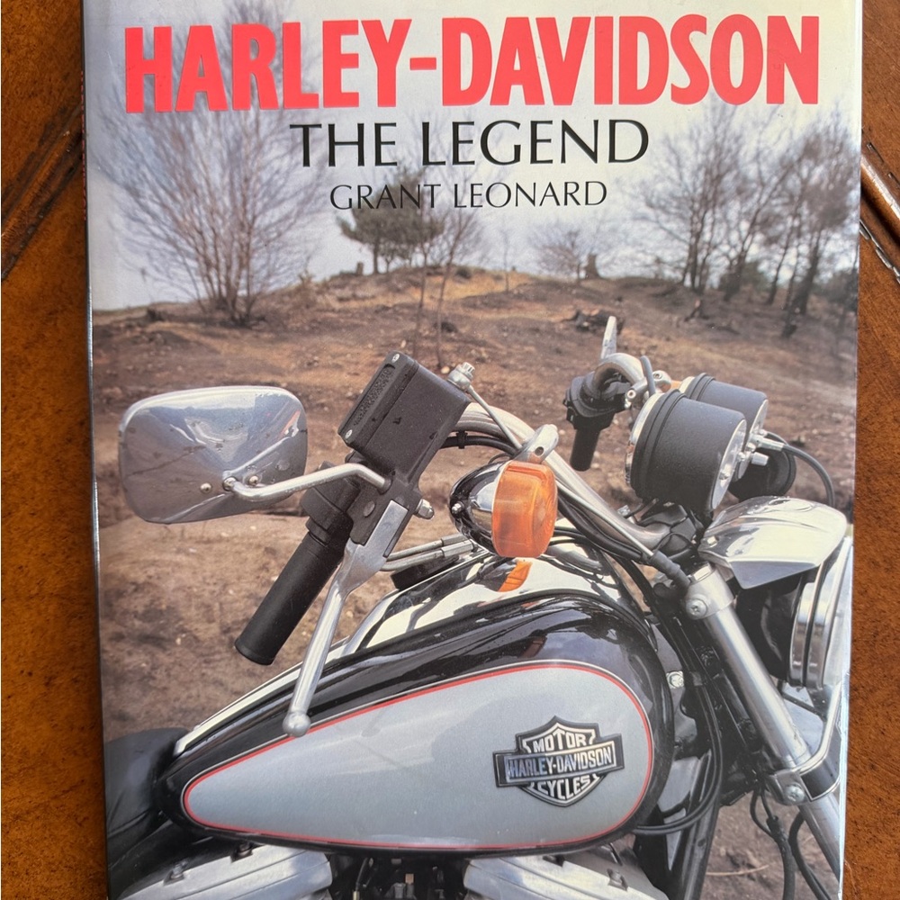Harley-Davidson The Legend Book Grant Leonard Hardcover